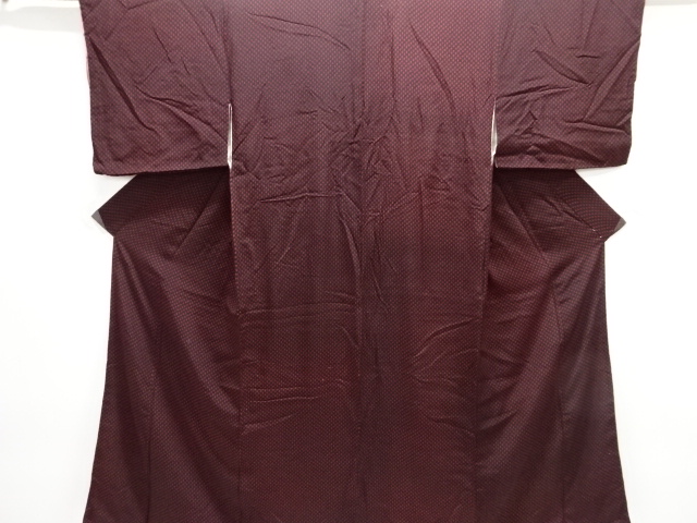 JAPANESE KIMONO / ANTIQUE KIMONO / SILK / TAISHO ROMAN STYLE / KINSHA / ABSTRACT PATTERN